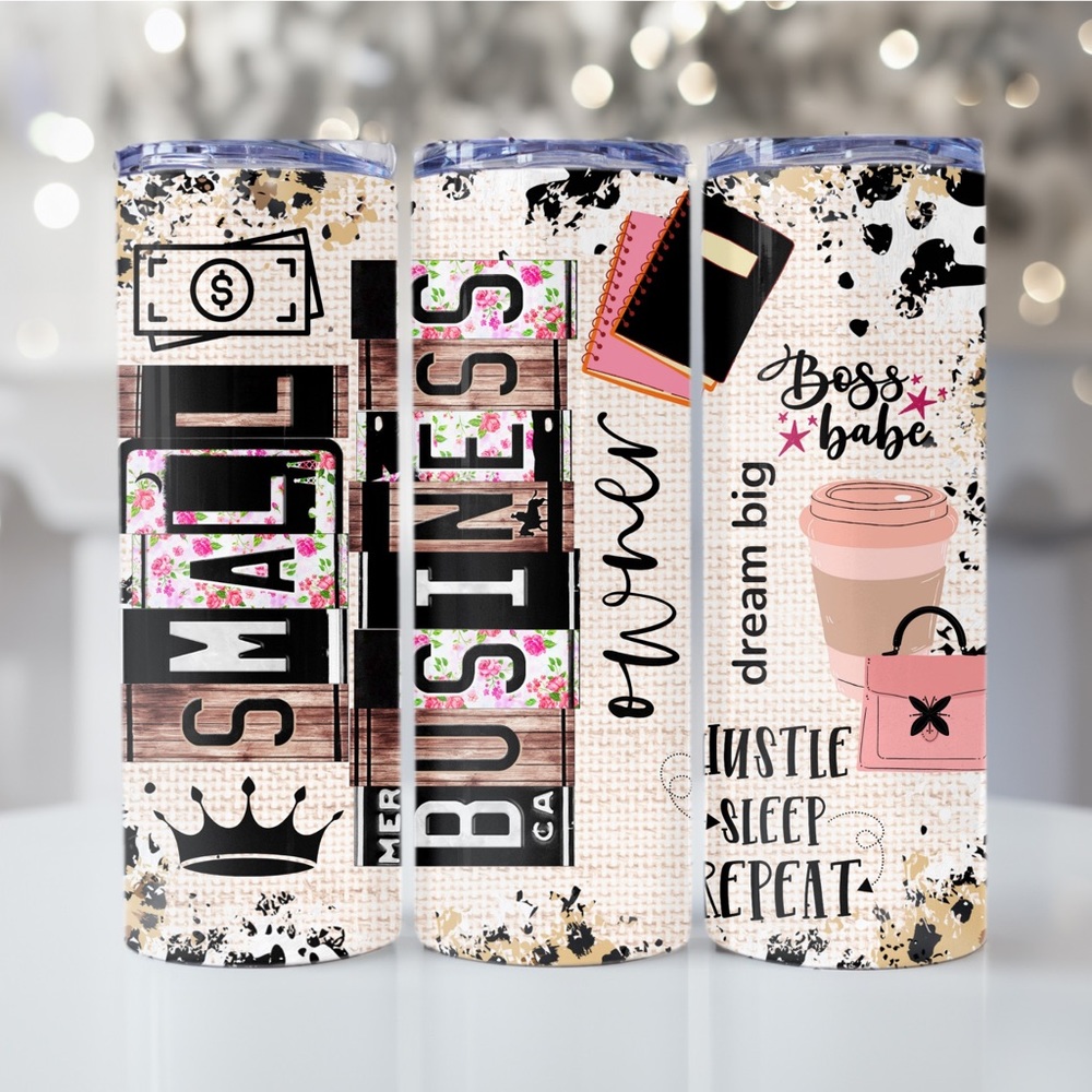 Small business tumbler